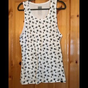 Streetwear Weed Tank Top